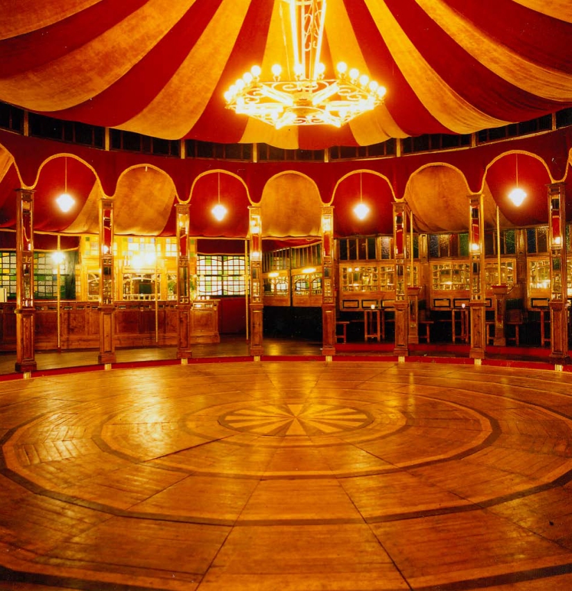 The Spiegeltent at Edinburgh Book Festival, Charlotte Square; my home for most of August 2012